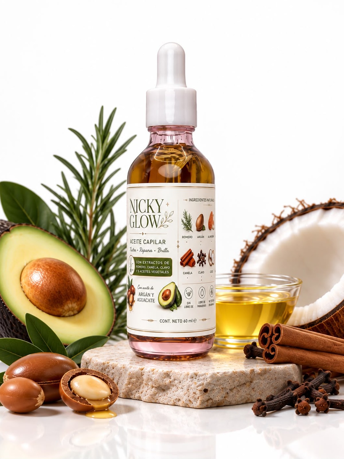 Botanical Elixir for Ends — A handmade concentrate of oils and plant extracts made to deeply nouri