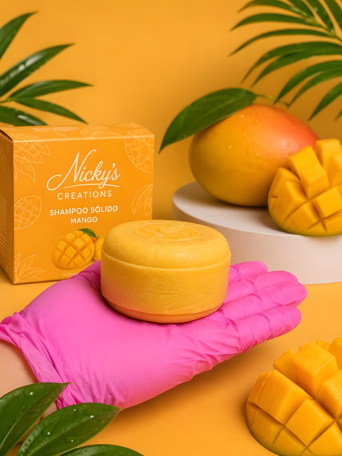 Shampoo Sólido de Mango